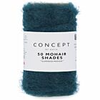 Katia Concept 50 Mohair Shades - 30 donker petrol - Mohair Garen