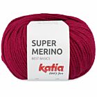 Katia Super Merino - 30 framboosrood - Wol/Acryl Garen