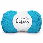 DROPS Safran Uni Colour - 30 turkoois - Katoen Garen