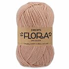 DROPS Flora Uni Colour - 30 woestijnroos - Wol Garen