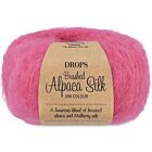 DROPS Brushed Alpaca Silk Uni Colour - 31 felroze - Wol Garen