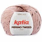 Katia Merino Tweed - 312 lichtroze - Merinogaren