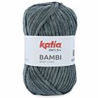 Katia Bambi - 314 grijs - Chenille Garen