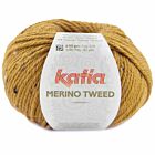 Katia Merino Tweed - 318 mosterdgeel - Merinogaren