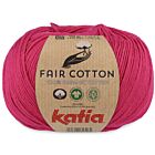 Katia Fair Cotton - 32 framboosrood - Biologisch Katoengaren