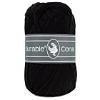 Durable Coral - 325 black - Gemerceriseerd Katoen Garen