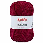 Katia Bambi - 327 wijnrood - Chenille Garen