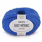DROPS Baby Merino Uni Colour - 33 electroblauw - Wol Garen