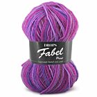 DROPS Fabel Print - 330 berry dreams - Wol Garen