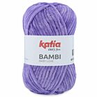 Katia Bambi - 336 lila - Chenille Garen