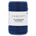 Katia Concept 50 Mohair Shades - 34 marineblauw - Mohair Garen