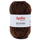Katia Bambi - 343 chocolade bruin - Chenille Garen