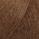 DROPS Kid-Silk Uni Colour - 35 chocolade - Mohair Garen