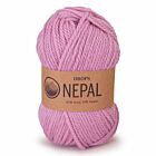 DROPS Nepal Uni Colour - 3720 roze - Wol Garen