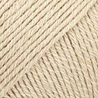 DROPS Cotton Merino Uni Colour - 38 tarwe - Wol/Katoen Garen