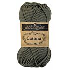 Scheepjes Catona 50 gram - 387 dark olive - Katoen Garen