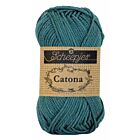 Scheepjes Catona 50 gram - 391 deep ocean green - Katoen Garen