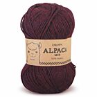 DROPS Alpaca Mix - 3969 rood/paars - Wol Garen