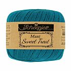 Scheepjes Maxi Sweet Treat - 400 petrol blue - Gemerceriseerd Katoen