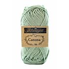 Scheepjes Catona 50 gram - 402 silver green - Katoen Garen