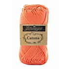 Scheepjes Catona 50 gram - 410 rich coral - Katoen Garen