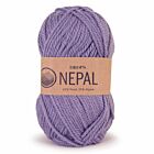 DROPS Nepal Uni Colour - 4311 grijspaars - Wol Garen