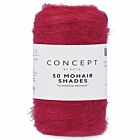 Katia Concept 50 Mohair Shades - 44 framboosrood - Mohair Garen