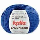 Katia Basic Merino - 45 blauw - Wol/Acryl Garen