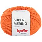 Katia Super Merino - 46 oranje - Wol/Acryl Garen