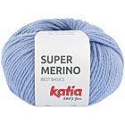 Katia Super Merino - 48 licht jeansblauw - Wol/Acryl Garen