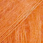 DROPS Kid-Silk Uni Colour - 49 elektrisch oranje - Mohair Garen