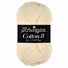 Scheepjes Cotton 8 - 501 naturel - Katoen Garen