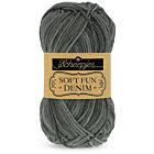 Scheepjes Softfun Denim - 502 donkergrijs - Katoen/Acryl Garen