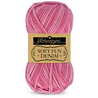 Scheepjes Softfun Denim - 503 fuchsia - Katoen/Acryl Garen