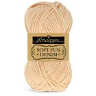 Scheepjes Softfun Denim - 507 creme - Katoen/Acryl Garen