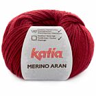 Katia Merino Aran - 51 bordeauxrood - Merinogaren