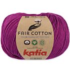 Katia Fair Cotton - 51 verkeers paars - Biologisch Katoengaren