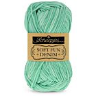 Scheepjes Softfun Denim - 516 mintgroen - Katoen/Acryl Garen