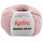Katia Merino Aran - 53 poederroze - Merinogaren