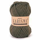 DROPS Karisma Uni Colour - 57 olijfgroen - Wol Garen