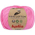 Katia Fair Cotton - 57 roze - Biologisch Katoengaren