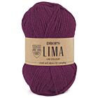 DROPS Lima Uni Colour - 5820 robijn - Wol Garen