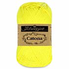 Scheepjes Catona 50 gram - 601 neon geel - Katoen Garen