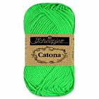 Scheepjes Catona 50 gram - 602 neon groen - Katoen Garen