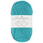 Scheepjes Linen Soft - 614 turquoise - Linnen/Katoen Garen
