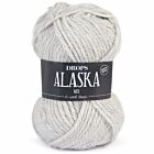 DROPS Alaska Mix - 63 parelgrijs - Wol Garen