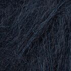 DROPS Kid-Silk Uni Colour - 65 donker marineblauw - Mohair Garen