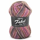 DROPS Fabel Long Print - 655 wooden rose - Wol Garen