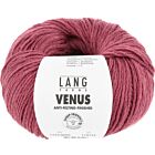 Lang Yarns Venus - 66 framboos - Merino/Katoen Garen