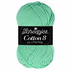 Scheepjes Cotton 8 - 664 mintgroen - Katoen Garen